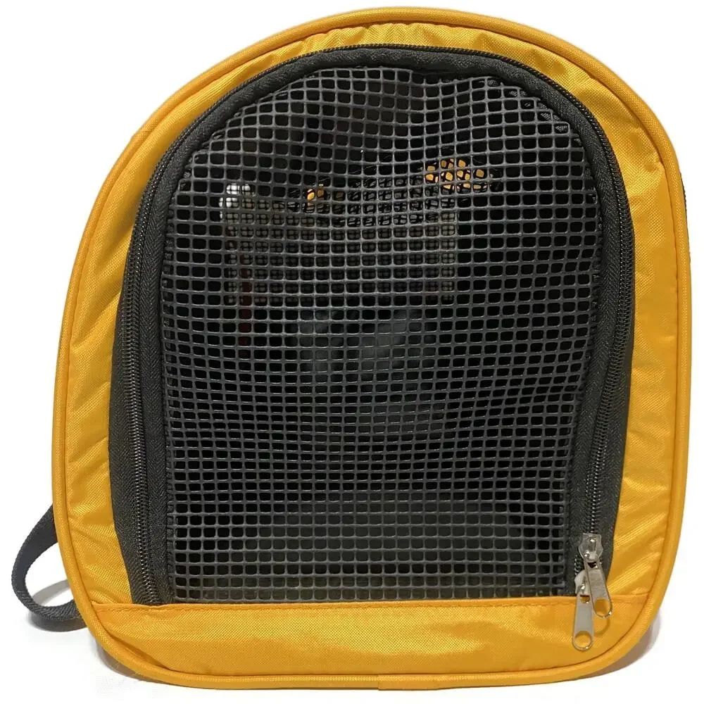 Prefer Pets Yellow Canvas Pet Carrier 17x11x12 Airline Approved Dog Cat Travel